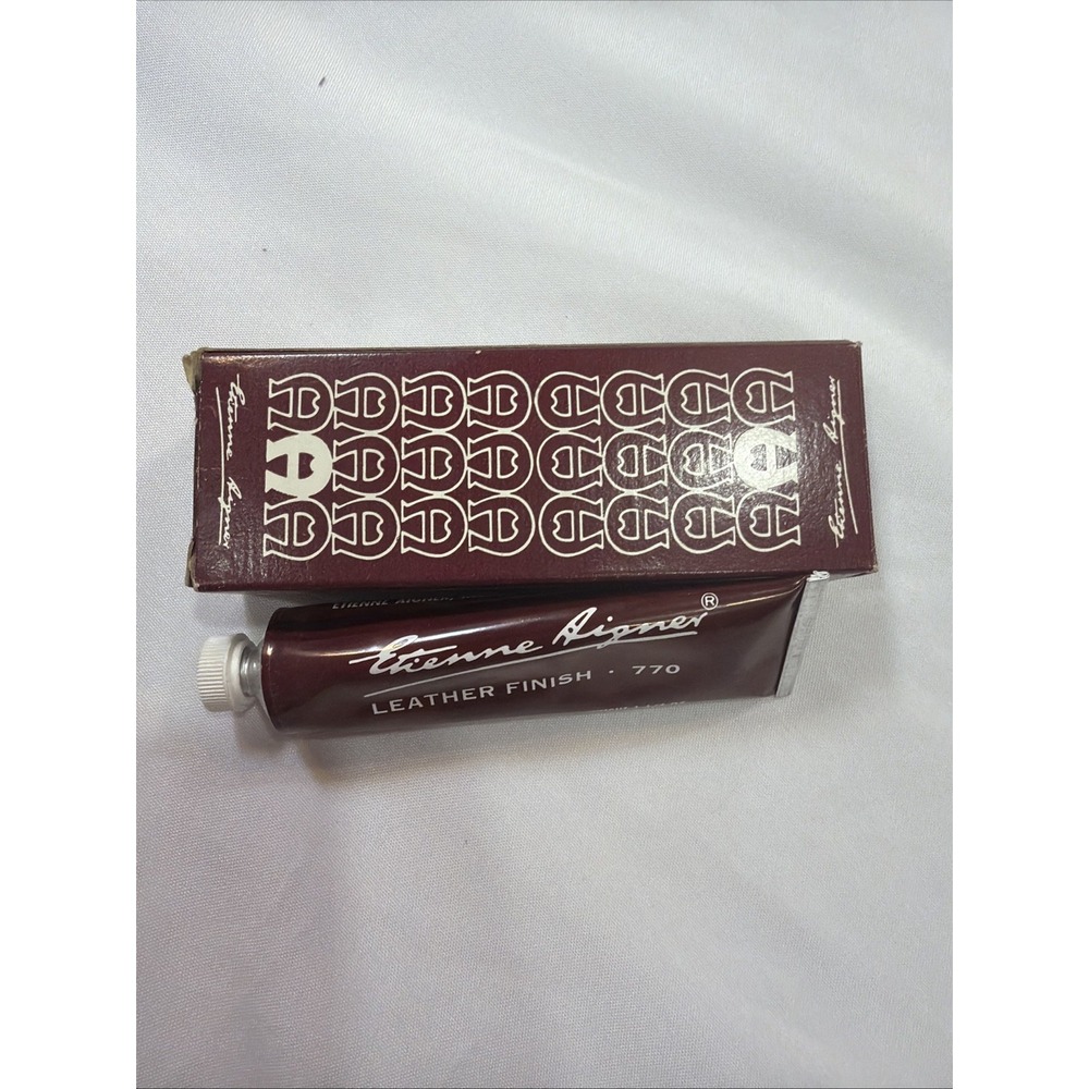 Vintage Aigner Signature‎ Oxblood Leather  Finish 770 W/ Box